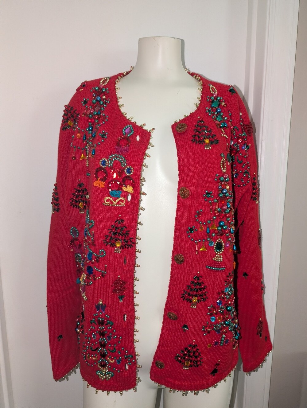 Michael Simon Christmas’s Cars Cardigan - Picture 3 of 10
